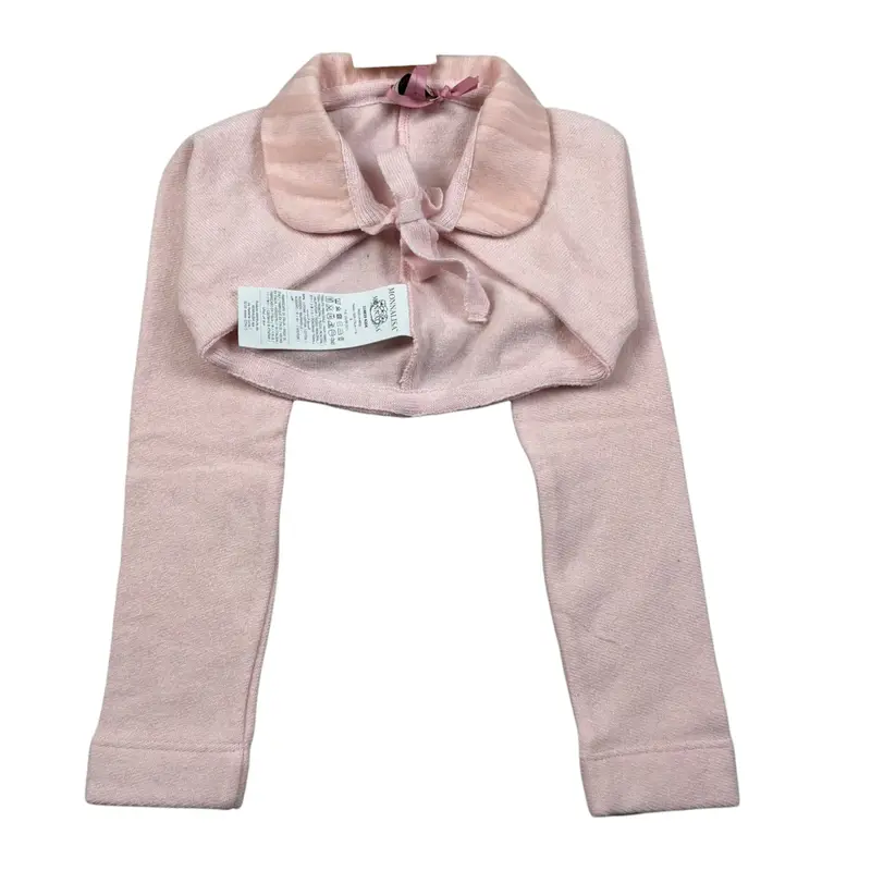 Monnalisa Coprispalle tinta unita Rosa per Bambina
