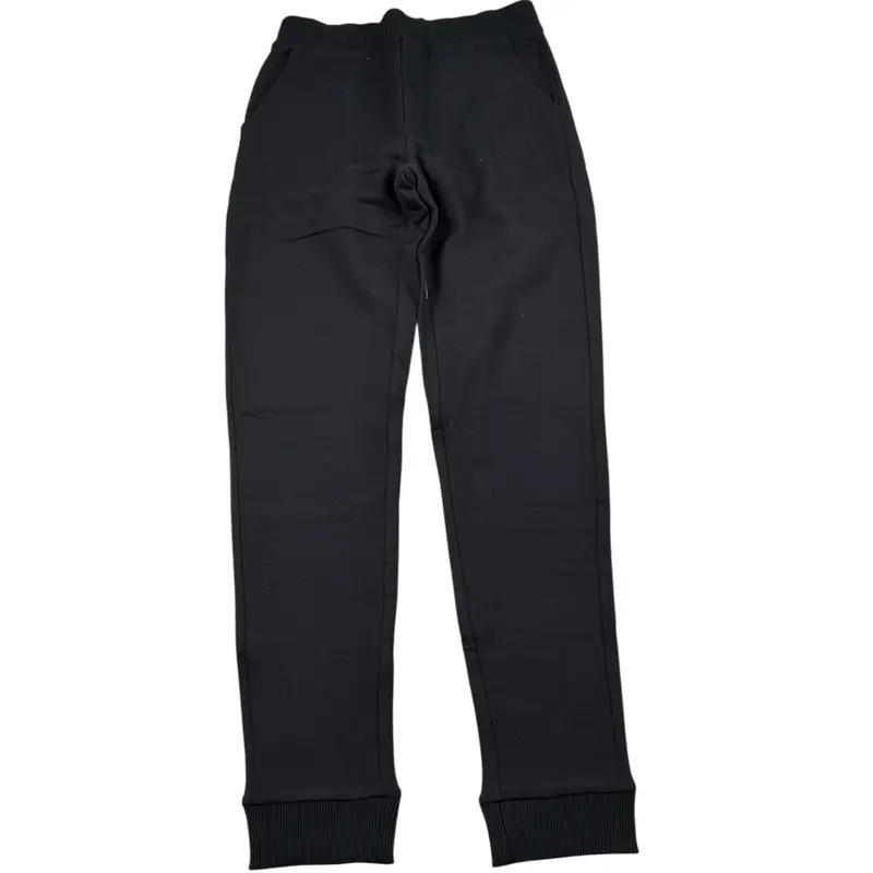Monnalisa Pantalone tinta unita Modello Tuta Nero per Bambina