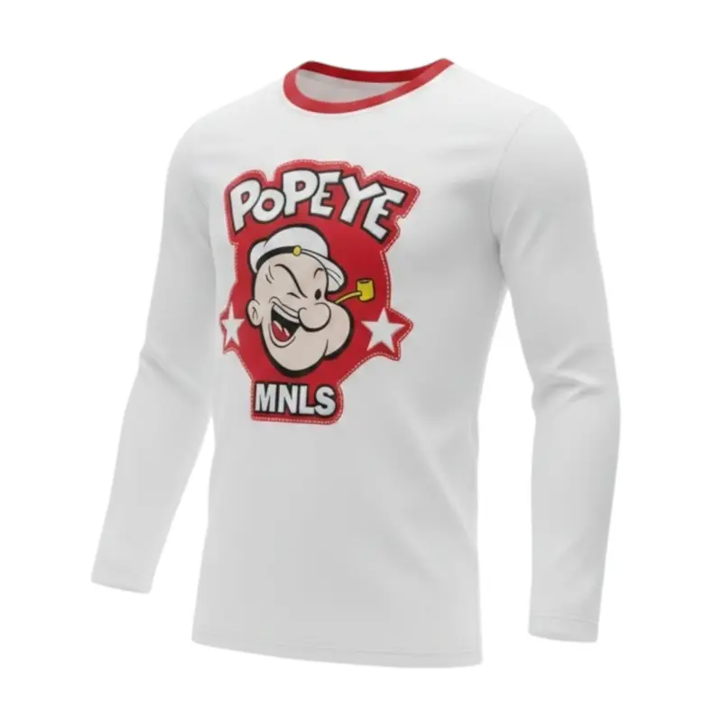 Monnalisa Shirt Girocollo tinta unita con Stampa Bianco per Bambina