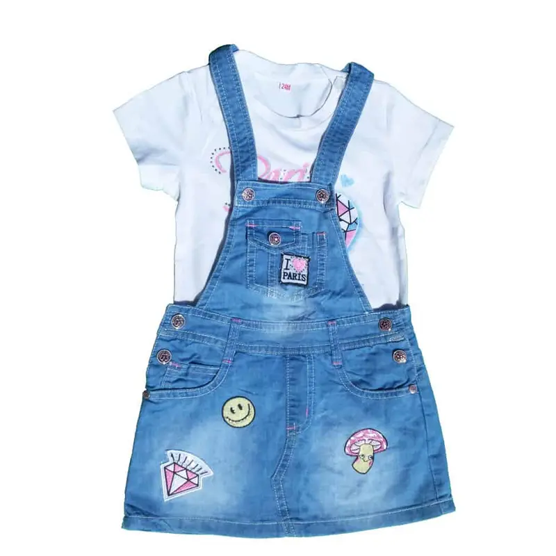 Mono Star Completo salopette bambina