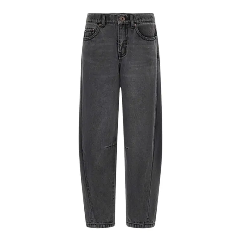 Moschino Jeans tinta unita con Elastico In Vita Nero per Bambino