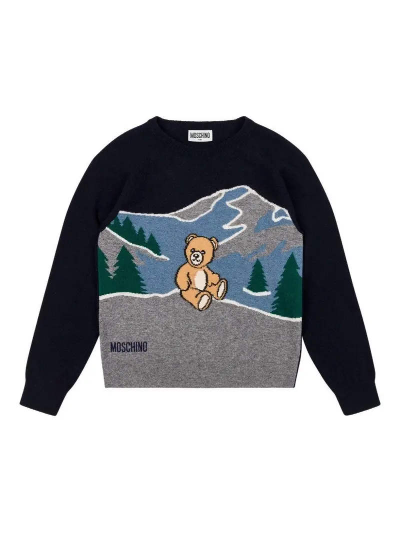 Moschino Kids maglione in lana