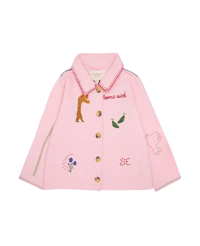 My mini jacket pink