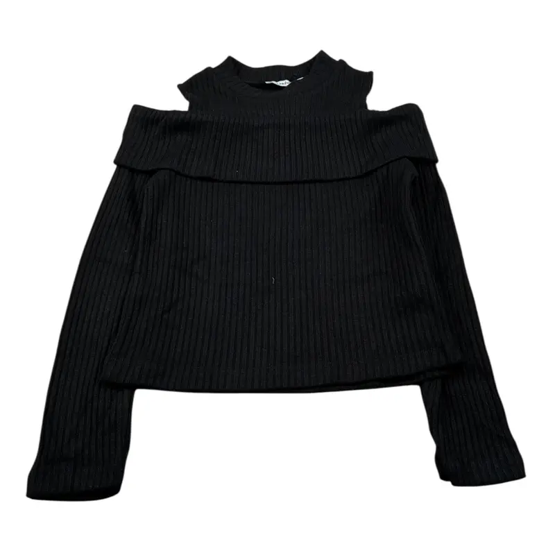 Naida Maglia Tinta Nita Nero per Bambina