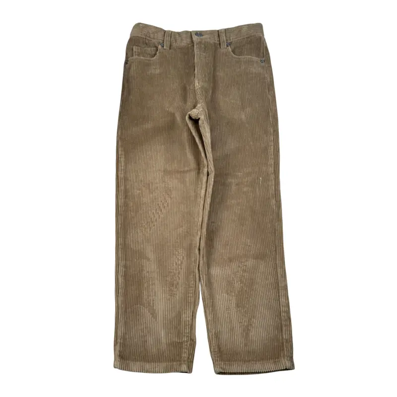 North Sails Pantalone In Velluto tinta unita con Girovita Regolabile Marrone per Bambino