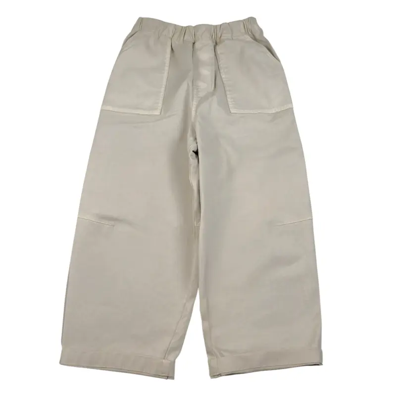 North Sails Pantalone tinta unita con Elastico In Vita Beige per Bambino