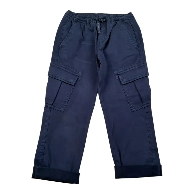 North Sails Pantalone tinta unita con Elastico In Vita Blu per Bambino