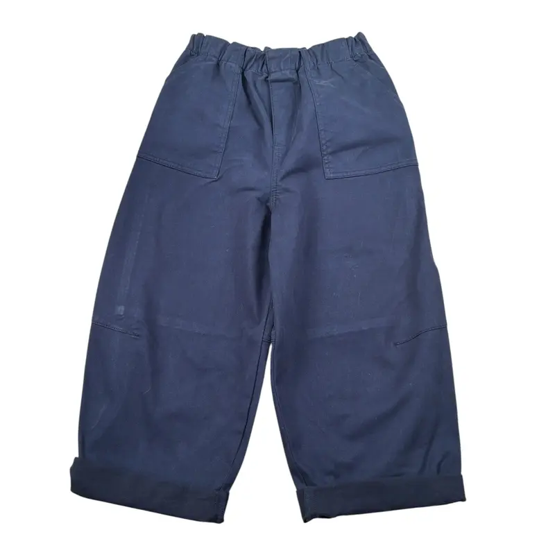 North Sails Pantalone tinta unita con Elastico In Vita Blu per Bambino