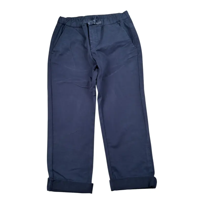 North Sails Pantalone tinta unita con Elastico In Vita Blu per Bambino