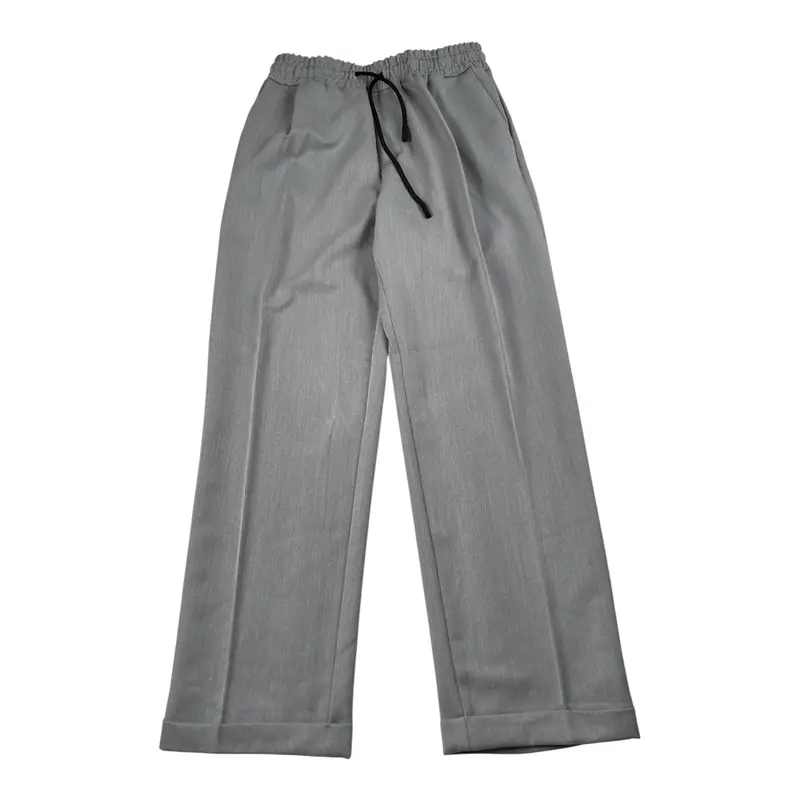 Numbers Pantalone tinta unita con Elastico In Vita Grigio per Bambino