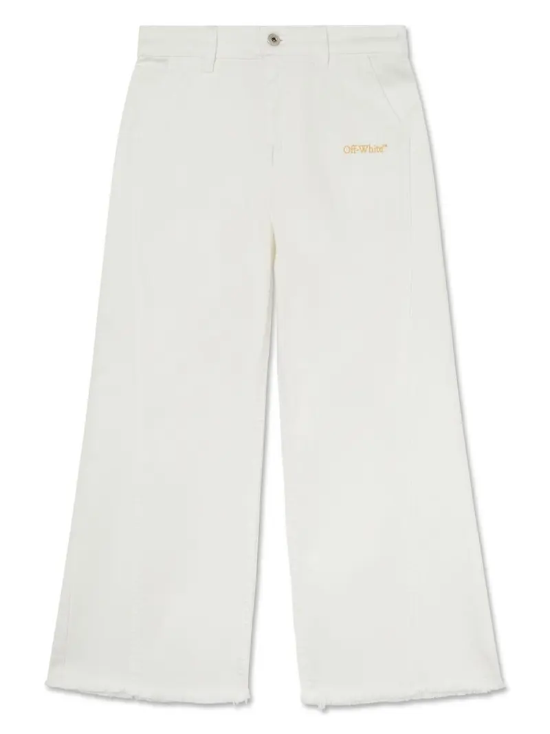 Off White Kids jeans larghi