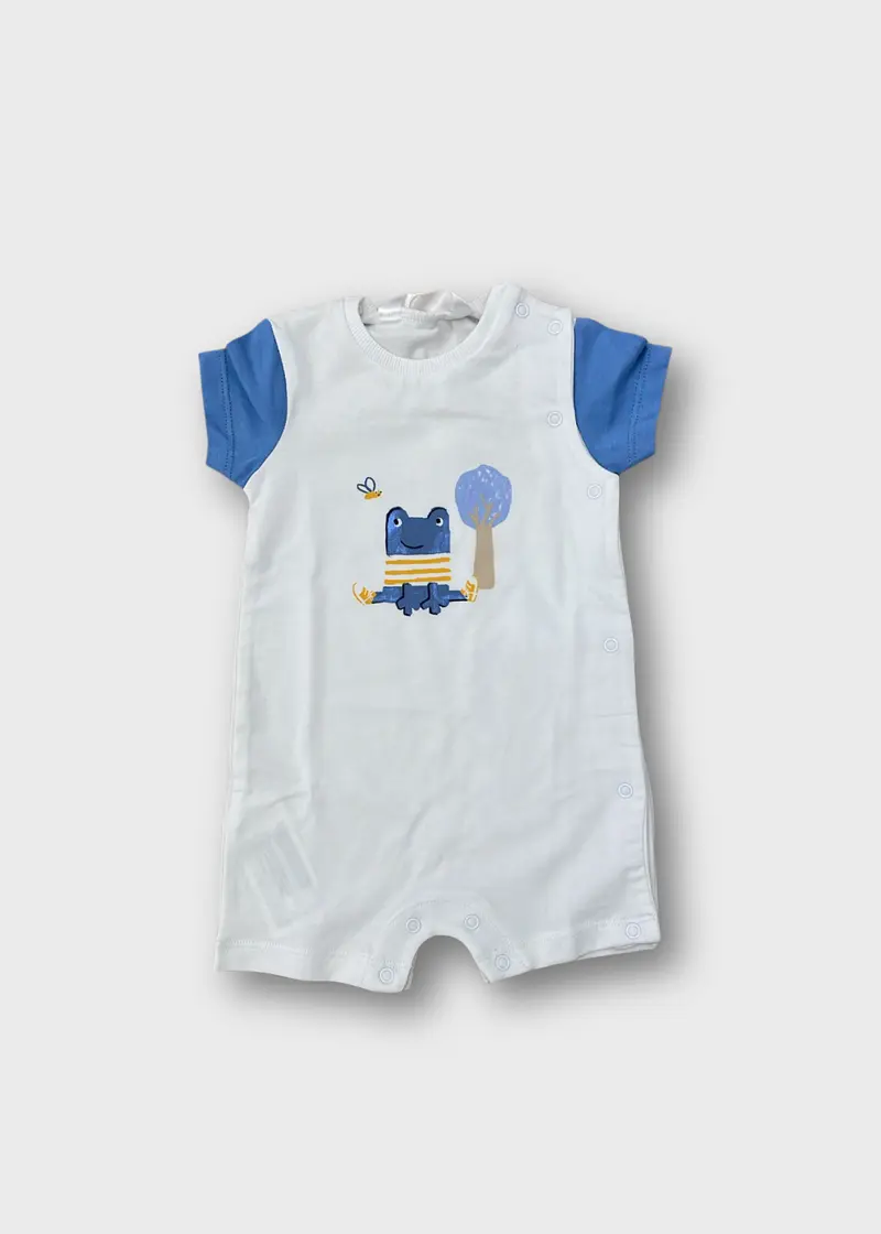 pagliaccetto neonato cotone corto