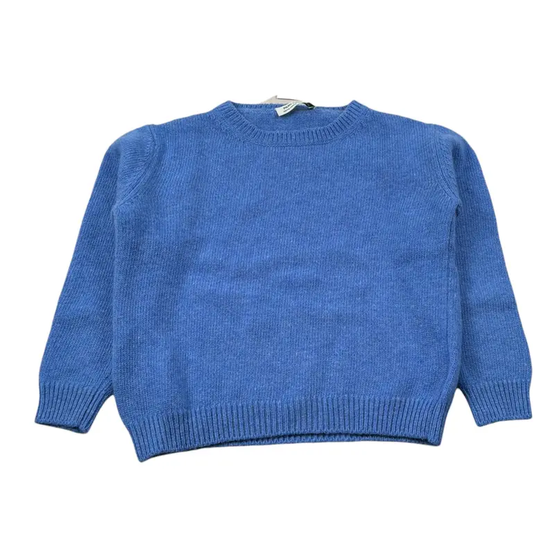 Paio Crippa Maglia Girocollo tinta unita Azzurro per Bambino