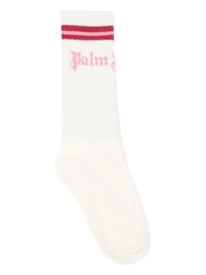 Palm Angels Kids calzini con logo
