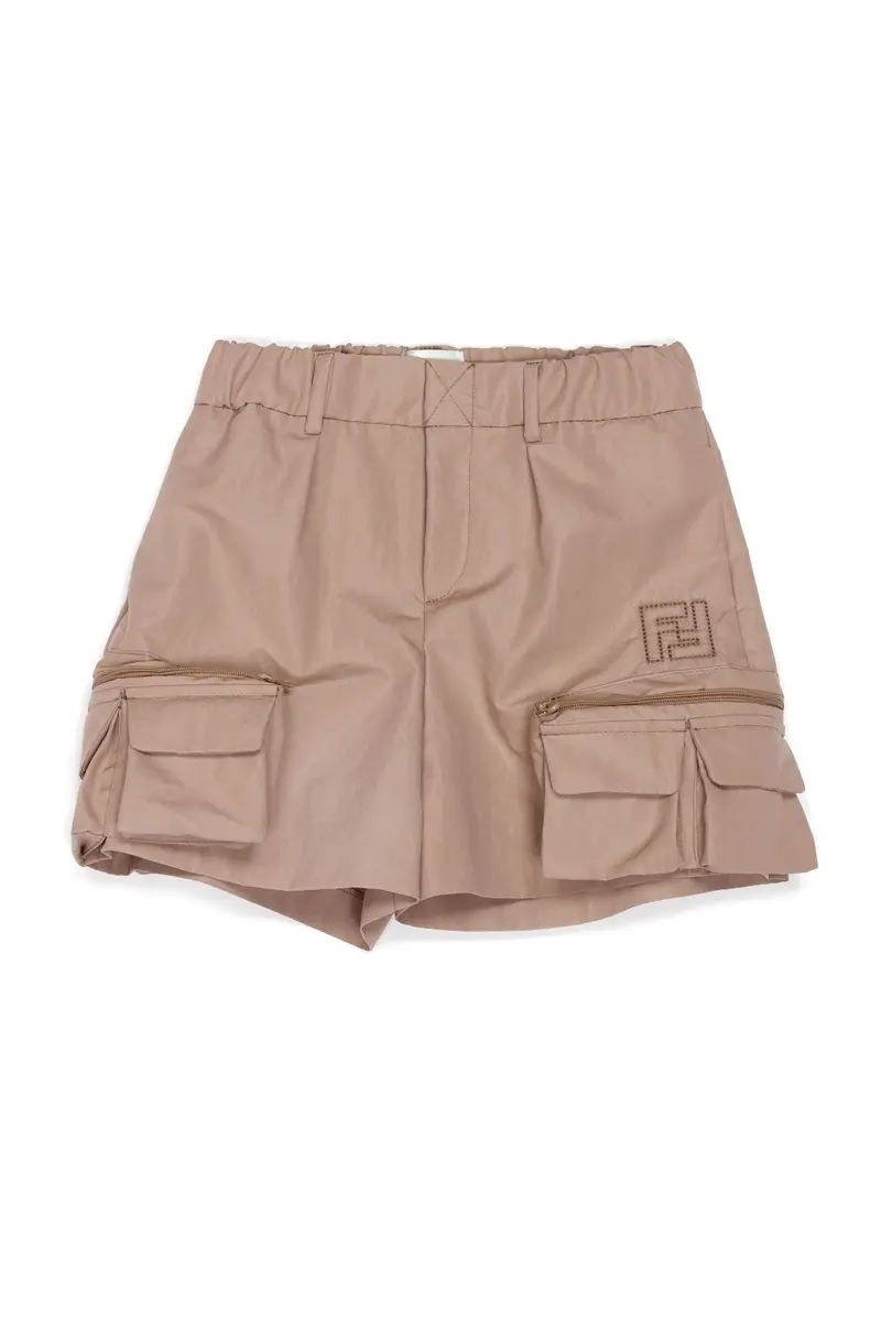Pantaloncini beige bambina