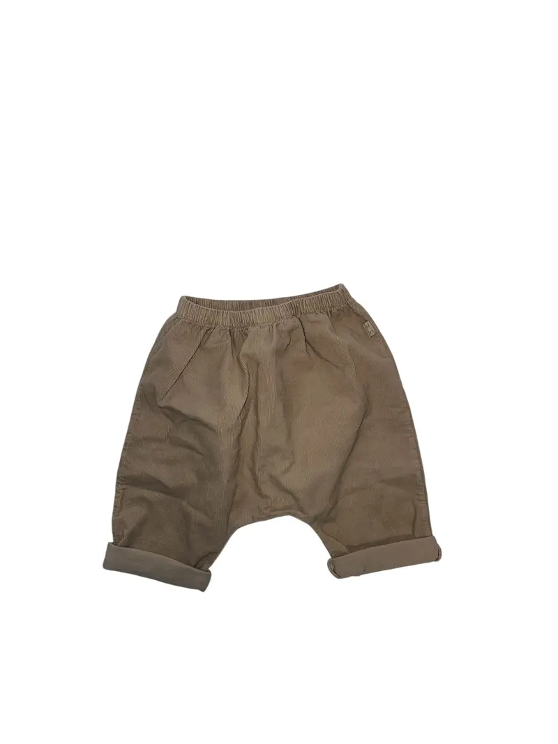 PANTALONE A COSTINE BEIGE TEDDY&MINOU