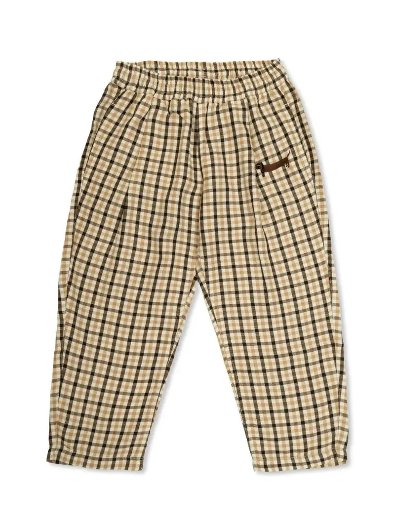 PANTALONE A QUADRI MINI RODINI