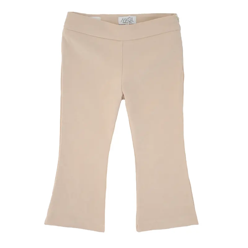 PANTALONE A ZAMPA VELLUTO TRICOT