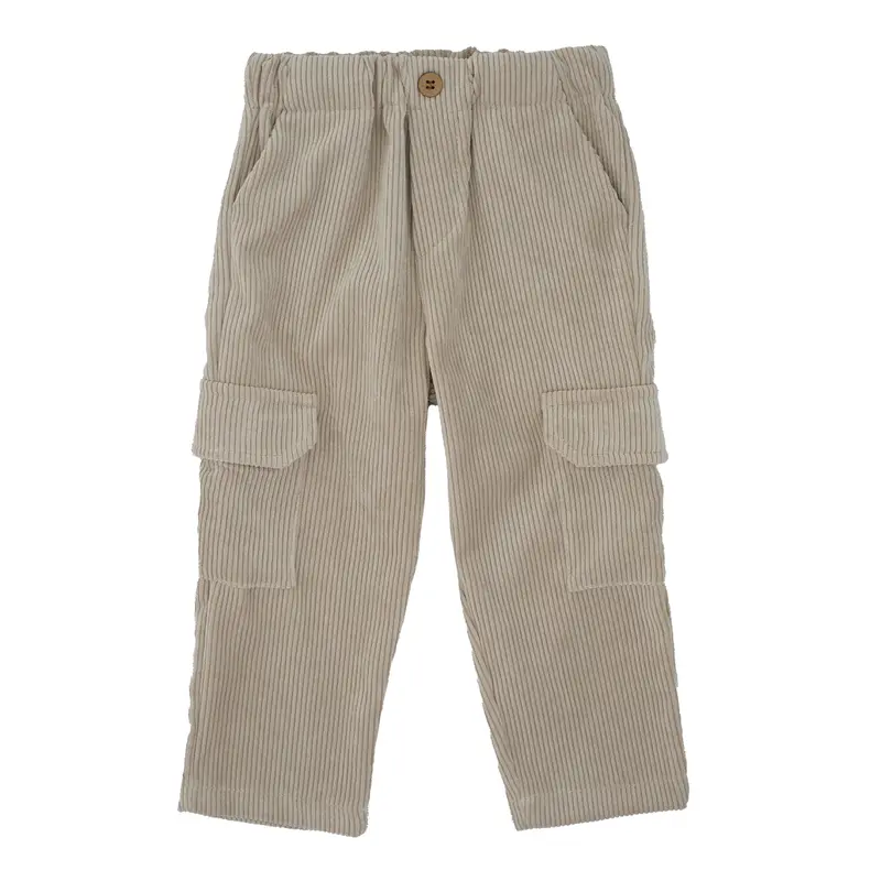 PANTALONE CON TASCONI IN VELLUTO
