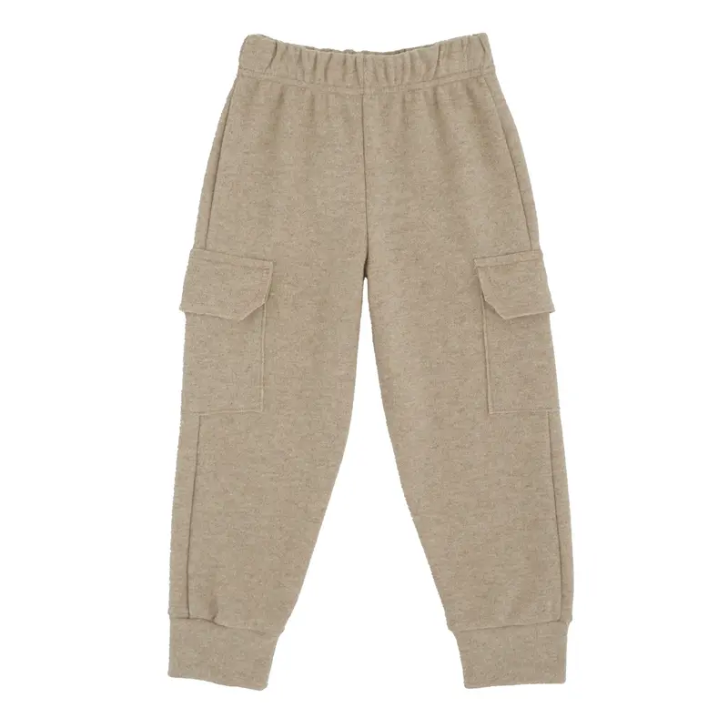 PANTALONE COTOCASHMERE CON TASCONI