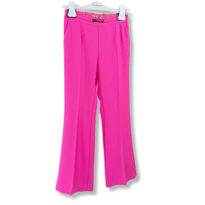 PANTALONE DRITTI A VITA ALTA MISS BLUMARINE