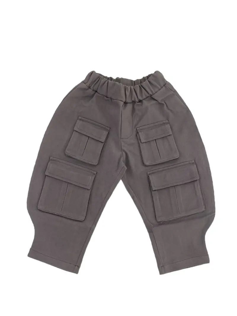 PANTALONE GRIGIO CARGO PYPE