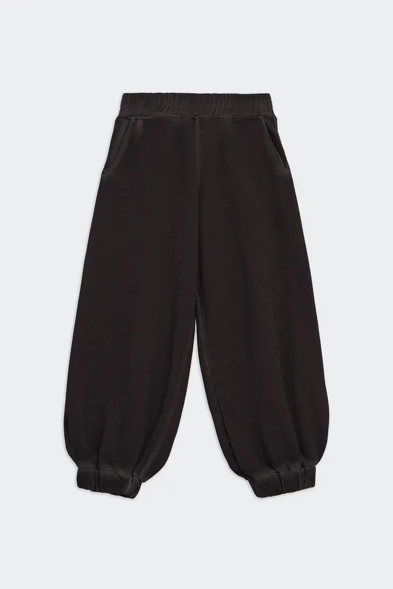 PANTALONE GRIGIO CON LOGO MARCELO BURLON