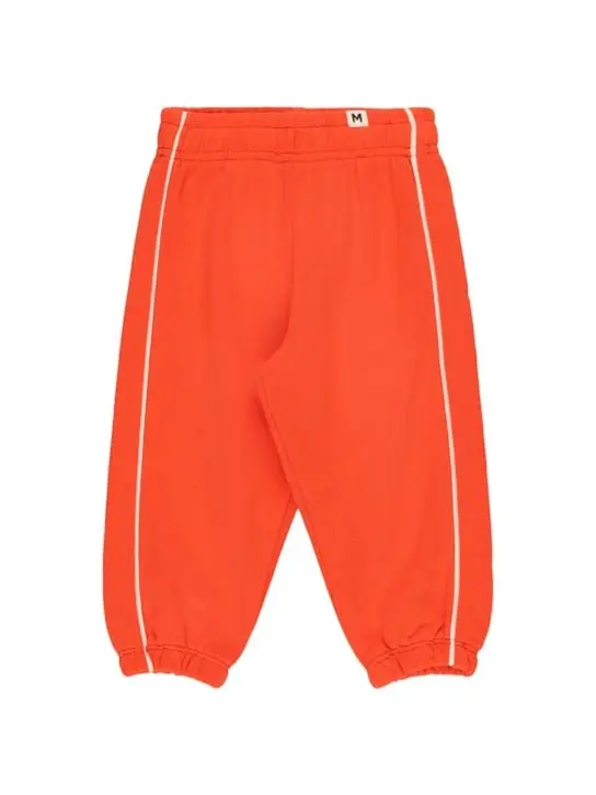 PANTALONE IN FELPA ARANCIONE MINI RODINI