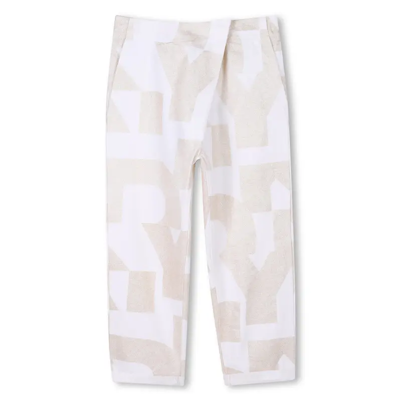PANTALONE IN LINO COTONE