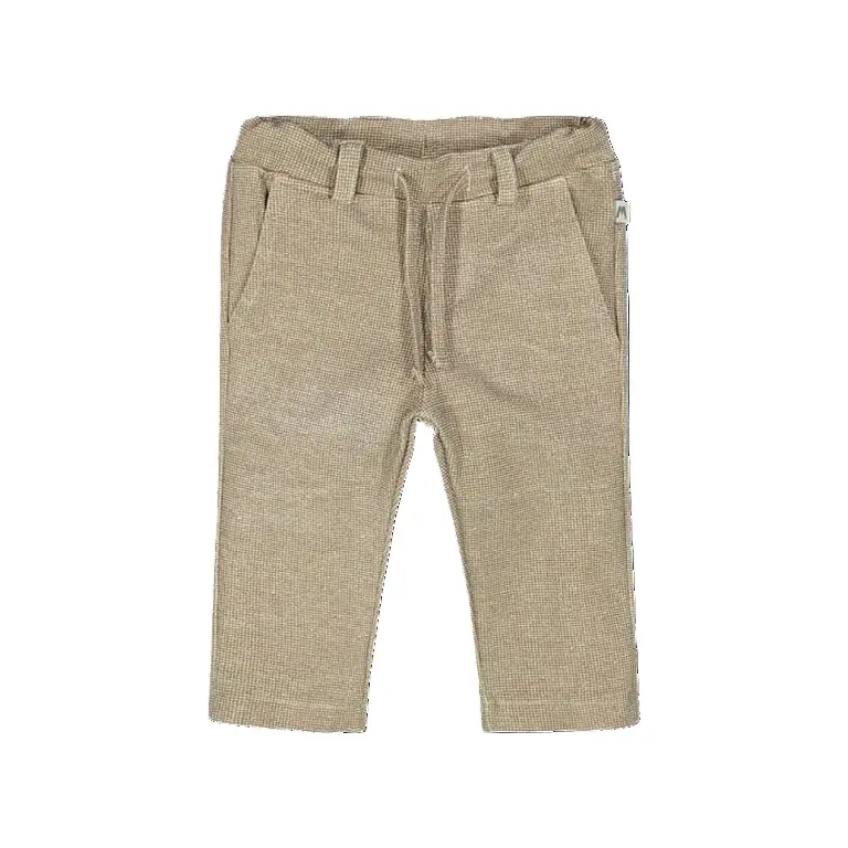 Pantalone in microfantasia per neonato