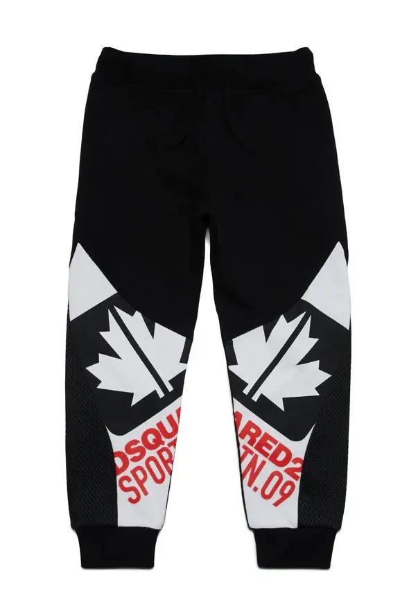 PANTALONE JOGGER MULTI-LAYER CON LOGO