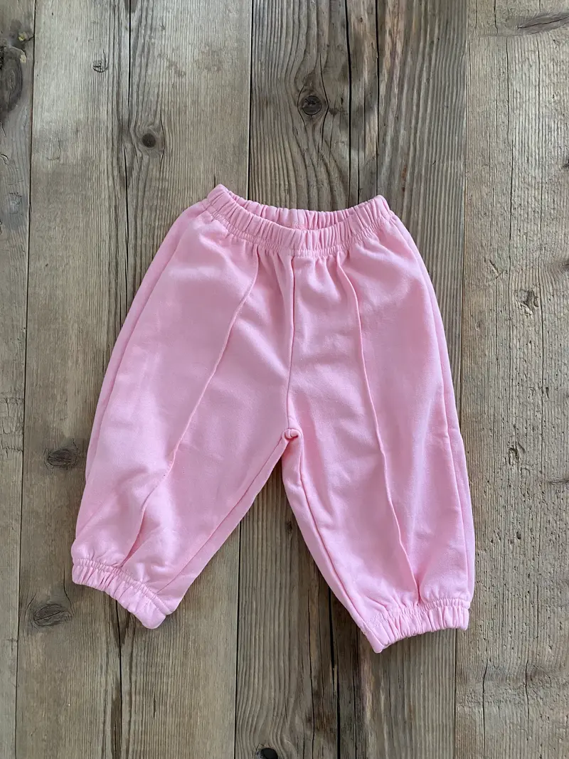 Pantalone jogger rosa