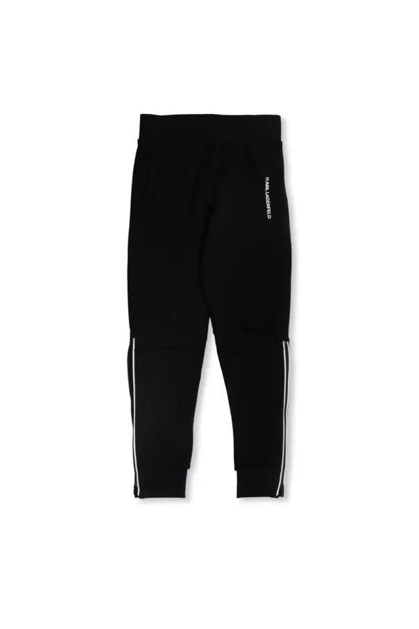 PANTALONE NERO KARL LAGERFELD