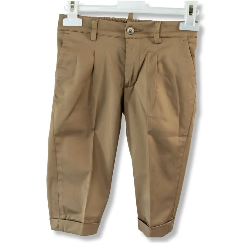 PANTALONE NOCCIOLA YES LONDON