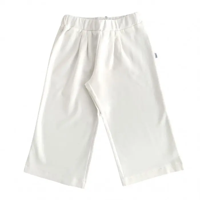 PANTALONE PUNTO MILANO BIANCO LATTE