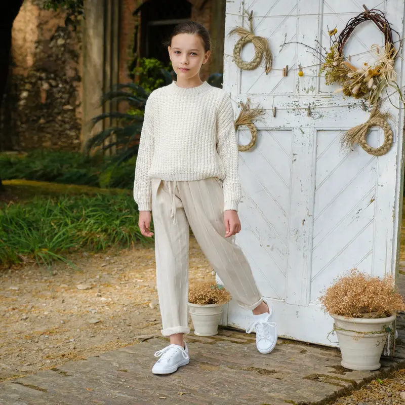 PANTALONE RIGATO