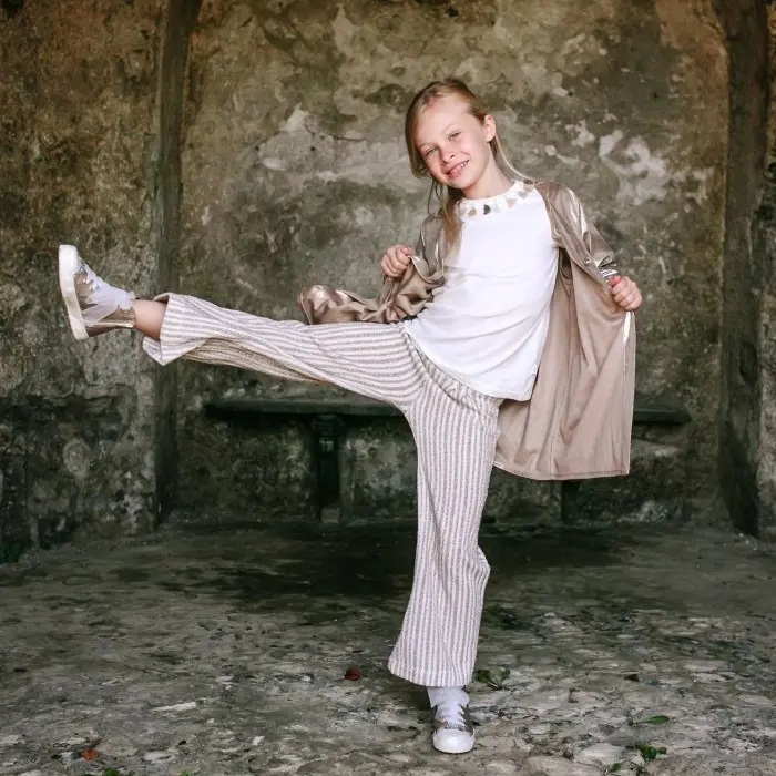 PANTALONE RIGATO