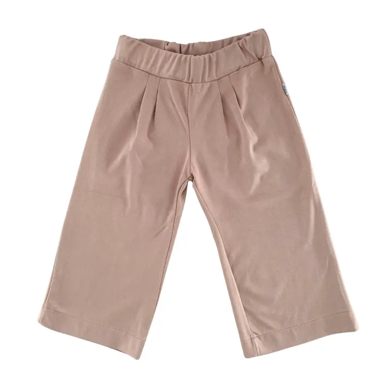 PANTALONE SCAMOSCIATO ROSA