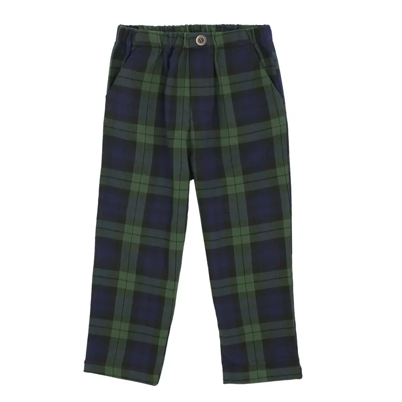 PANTALONE SCOZZESE BLU