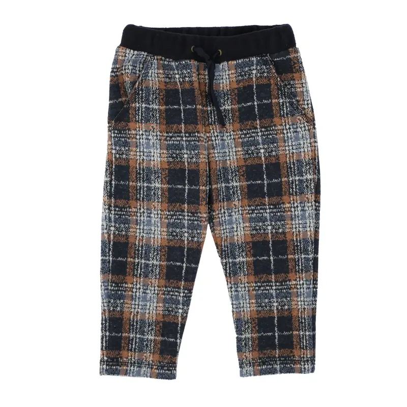 PANTALONE SCOZZESE BLU