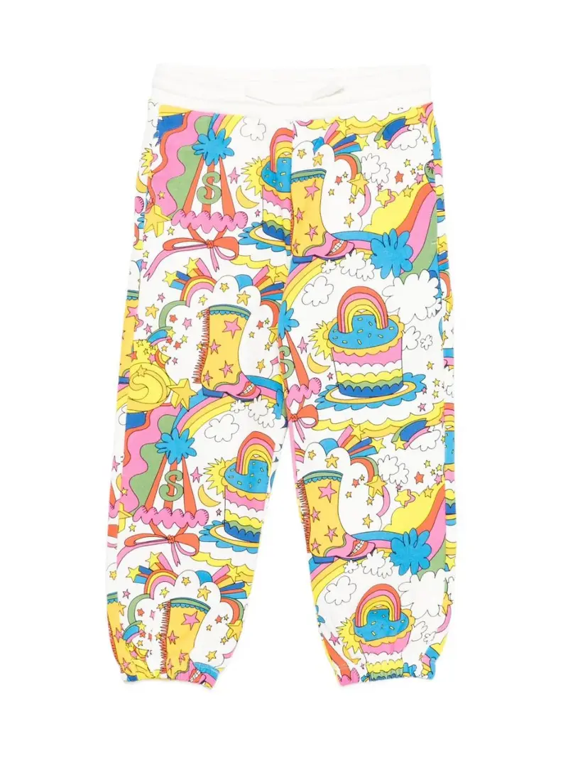 PANTALONE SPORTIVO CON FANTASIA STELLA MCCARTNEY