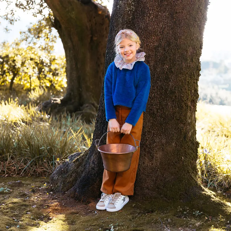 PANTALONE VELLUTO TRICOT