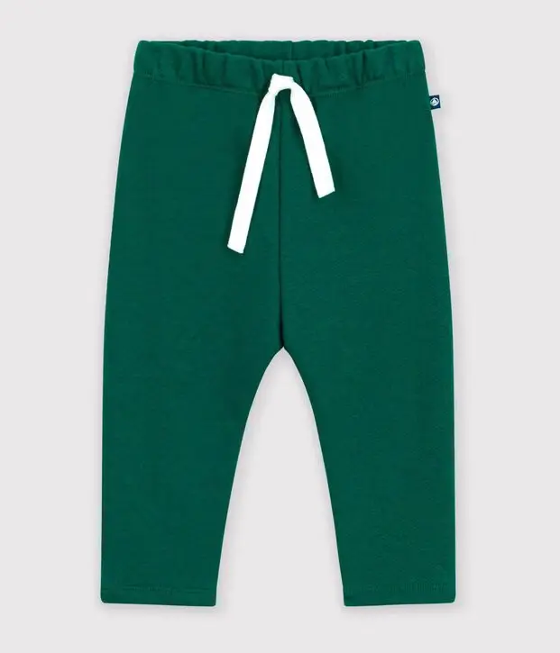 Pantaloni da jogging unisex in cotone tinta unita Petit Bateau
