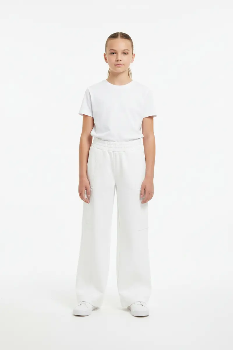 Pantaloni felpa con tasconi Chiara Ferragni.