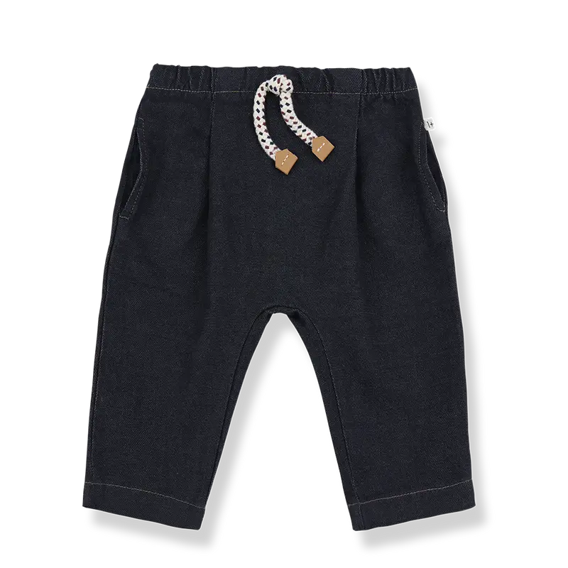 Pantaloni in Denim con pinces ELOY | 1+ IN THE FAMILY