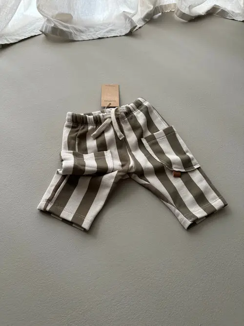 PANTALONI IN FELPA STRISCE | Guapoo | PE25