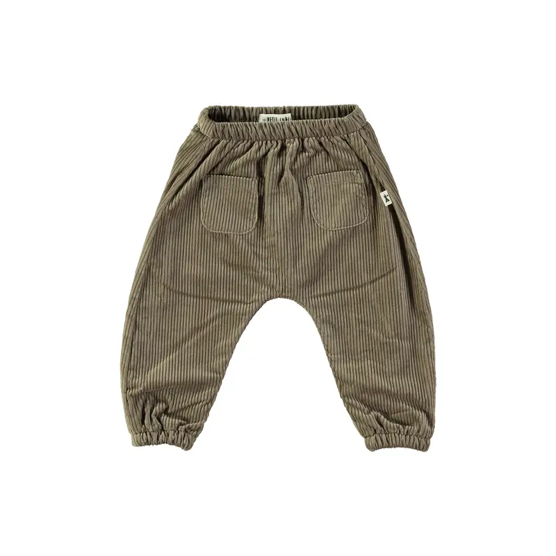 Pantaloni in Velluto a Coste con Tasche | PETIT INDI
