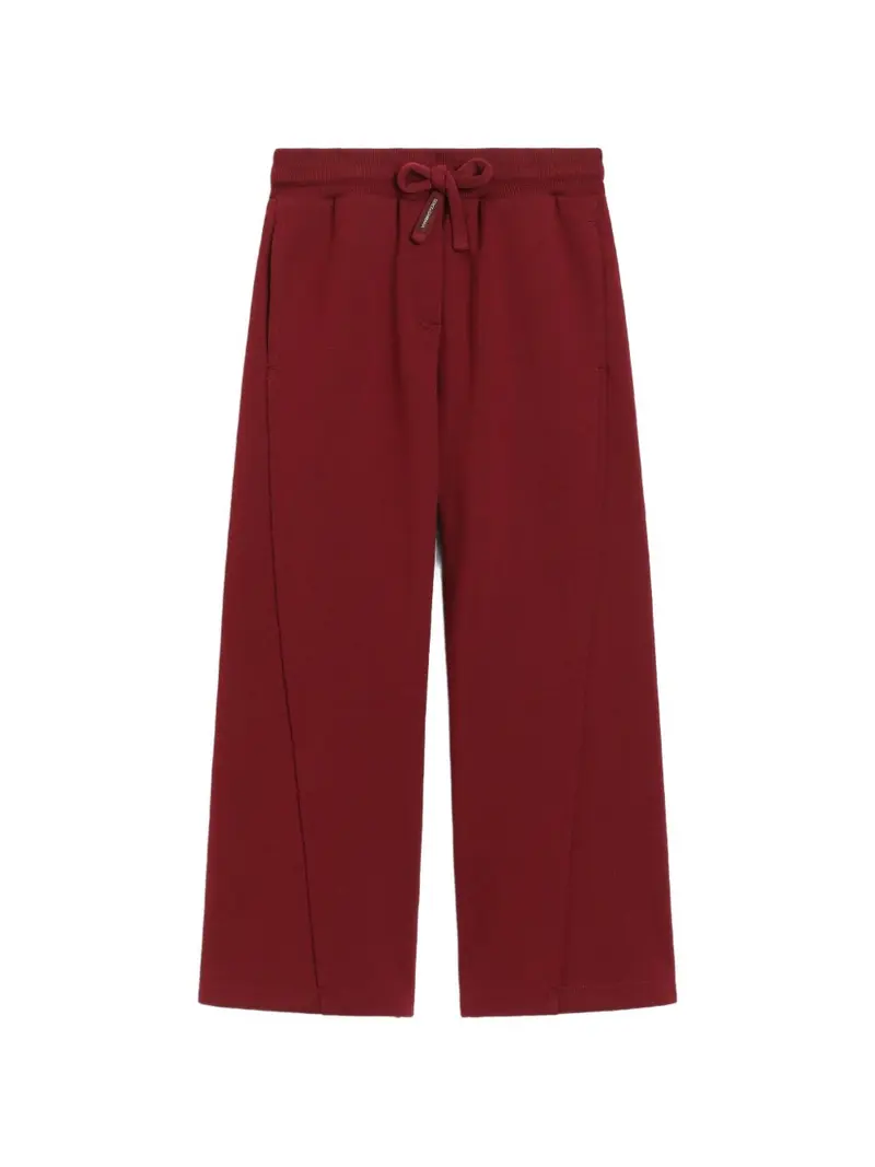 Pantaloni per bambina Dolce & Gabbana Kids di felpa