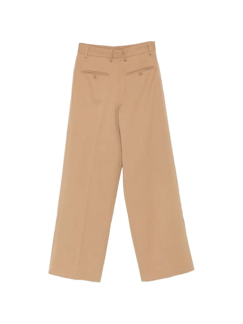 Pantaloni per bambina Maison Margiela Kids gamba larga