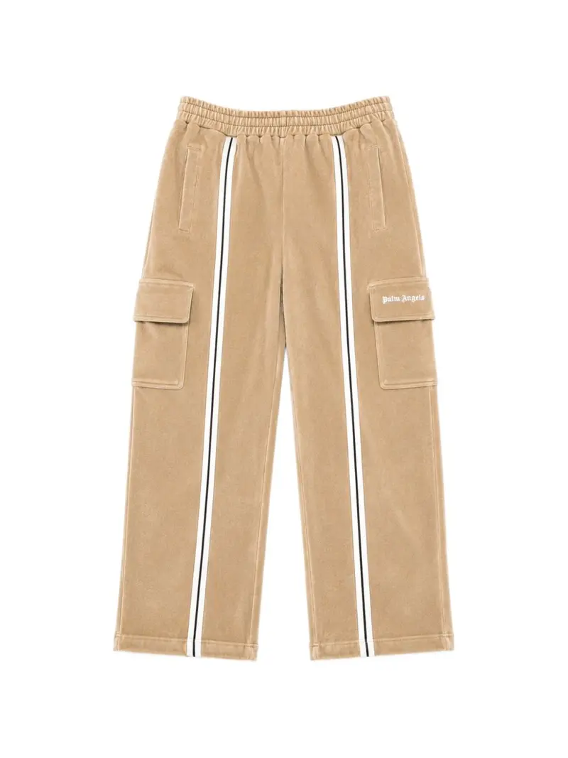 Pantaloni per bambino Palm Angels Kids in suede